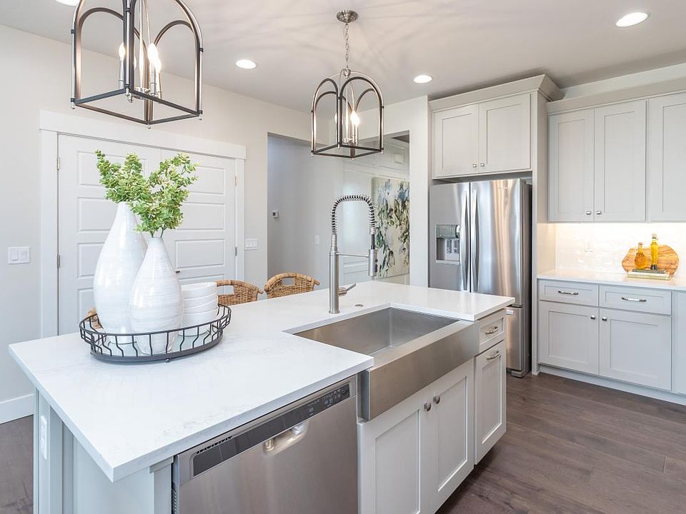 Luxurious open-concept kitchen with designer-curated finishes