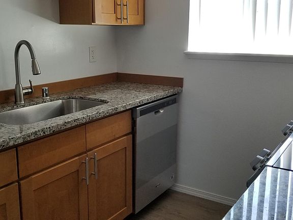 kitchen with granite counter