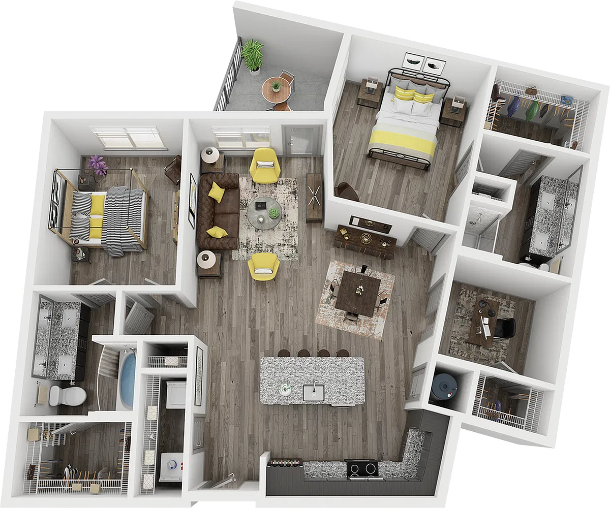 Floor plan B2I