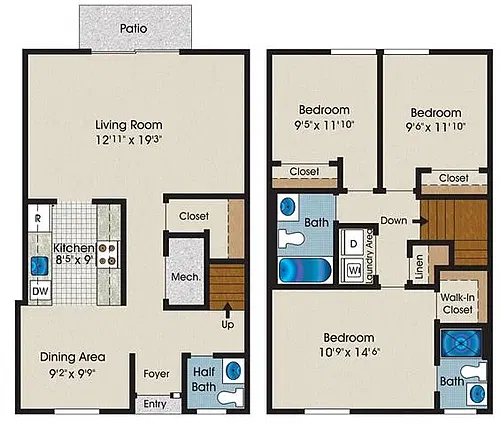 Floor plan Magnolia