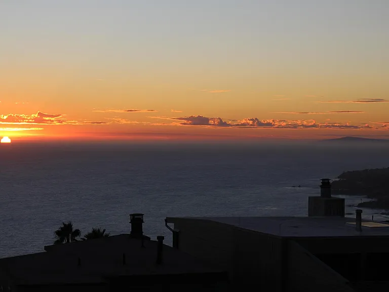Actual Sunset view from house