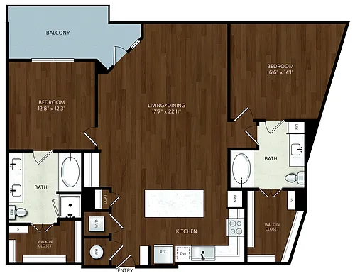 Floor plan B17