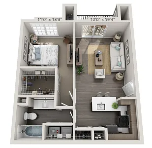 Floor plan Aster