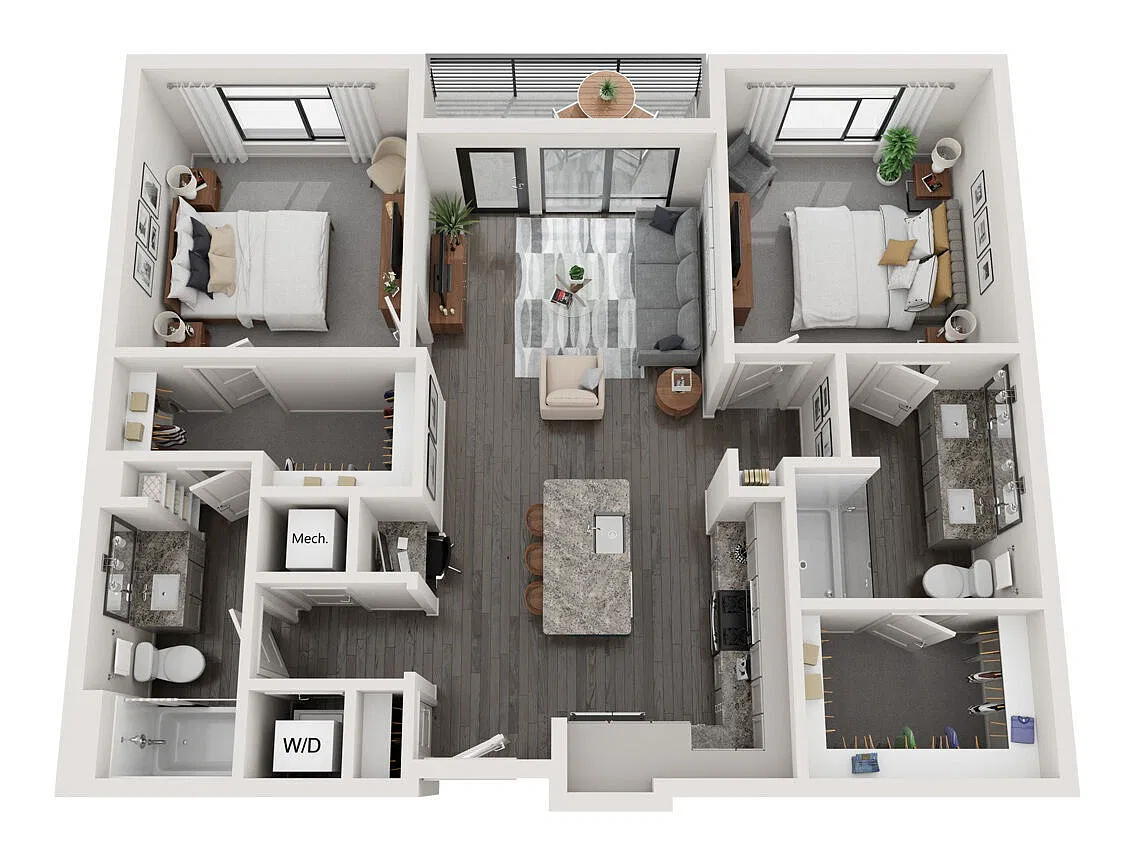 Floor plan B3