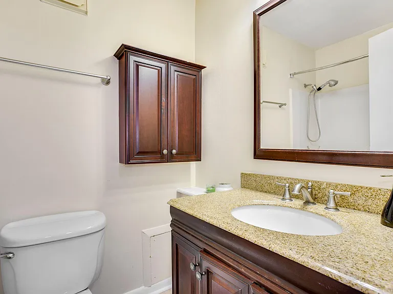 Second full bath on the main level