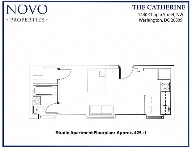 Floor plan STUDIO