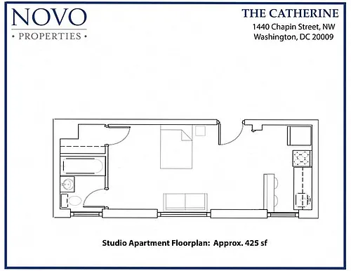 Floor plan STUDIO