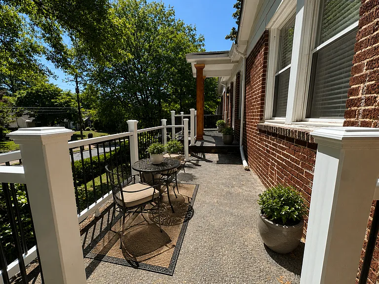 Front porch area