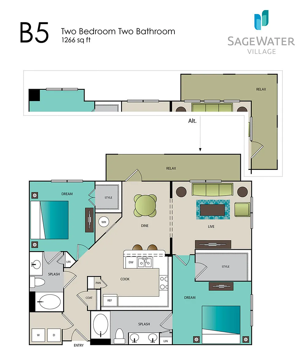 Floor plan B5