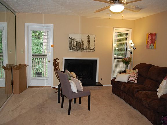 Living door with door to balcony