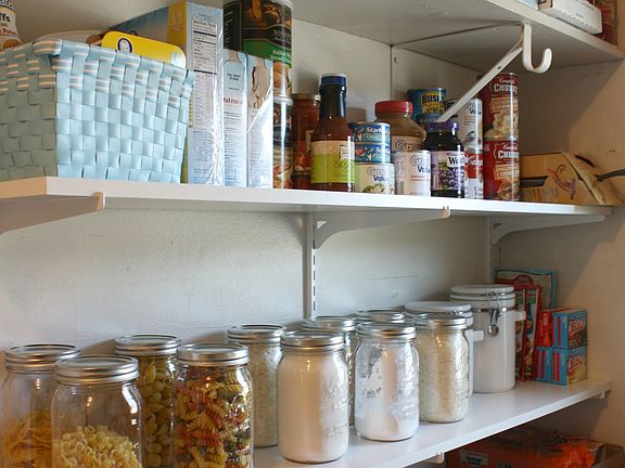 Extra Large Walk-In Pantry.
