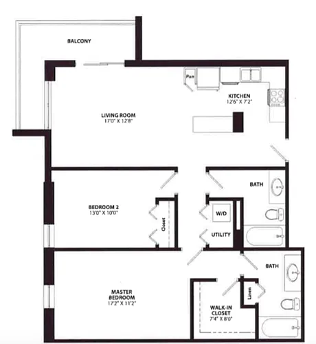 Floor plan B3