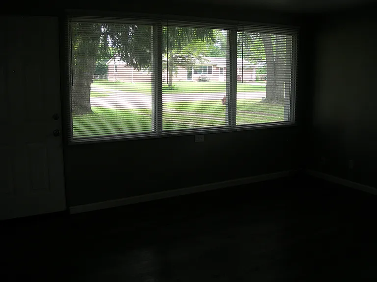 View out living room window.