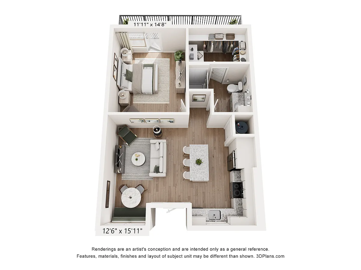 Floor plan C1 - Robin Cottage