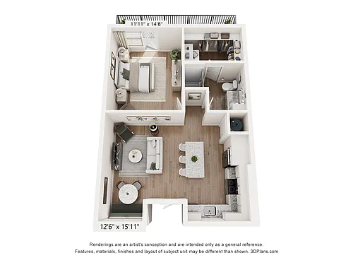 Floor plan C1 - Robin Cottage
