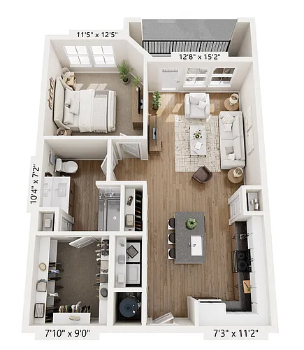 Floor plan A3 | Ogeechee