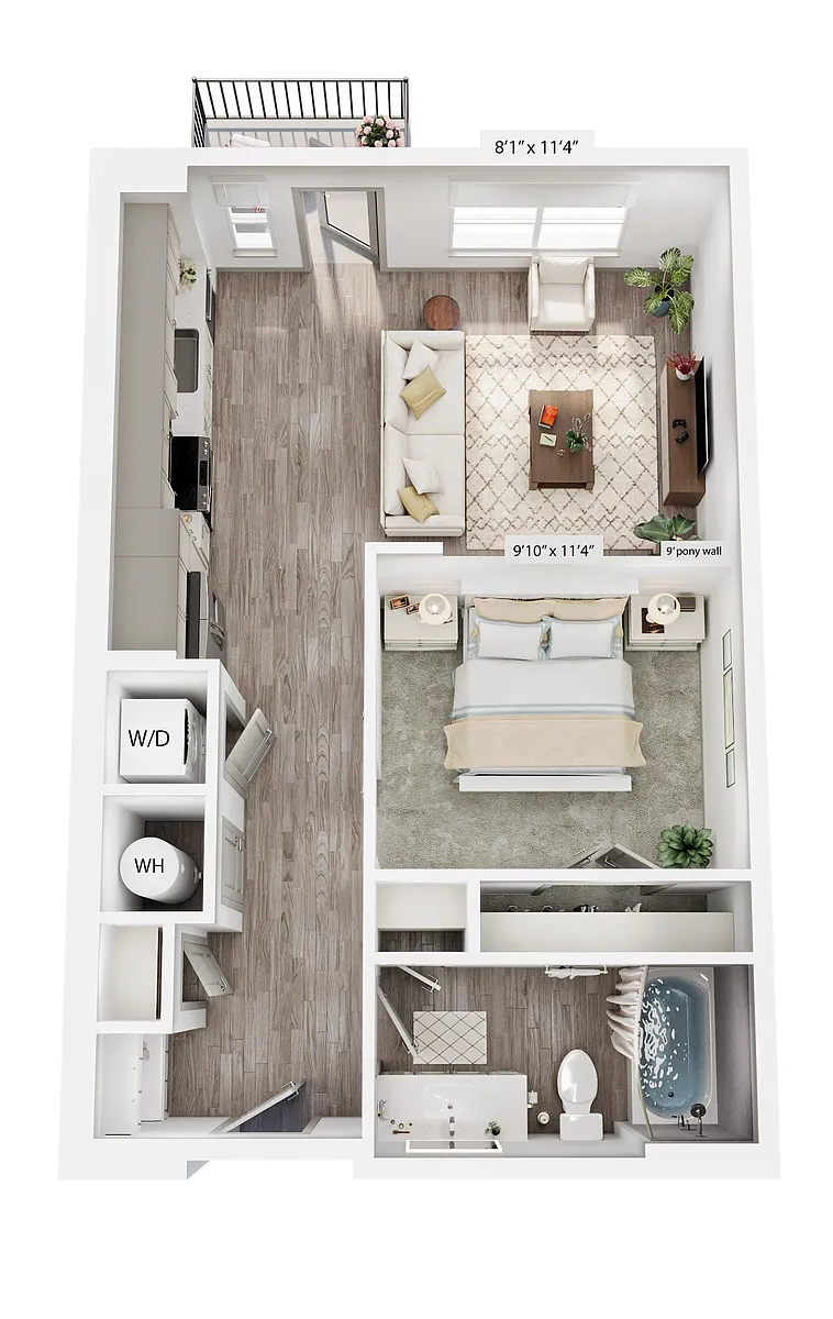 Floor plan E1