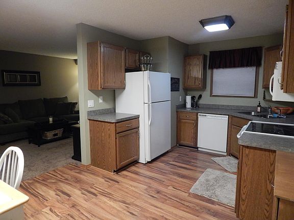 Open concept. Paint and window treatments have been updated since this photo was taken.