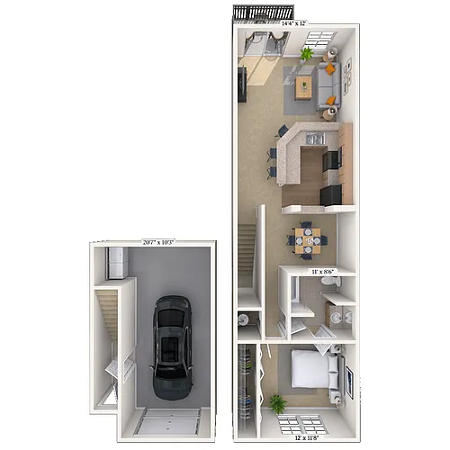 Floor plan Washingtonian