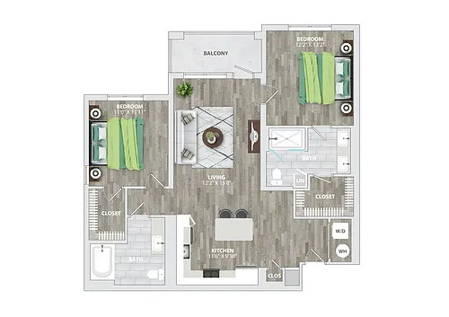 Floor plan B1