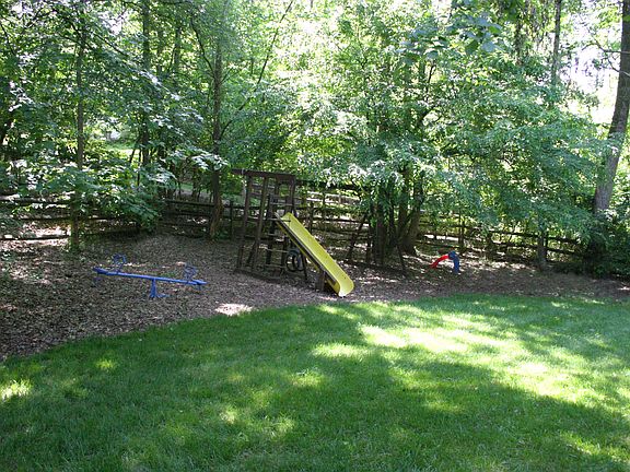 Large shaded playground area