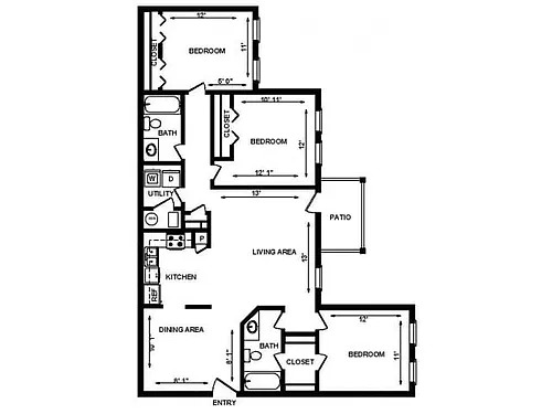 Floor plan 3X2