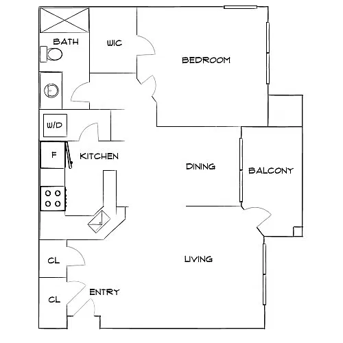 Floor plan Design 1C