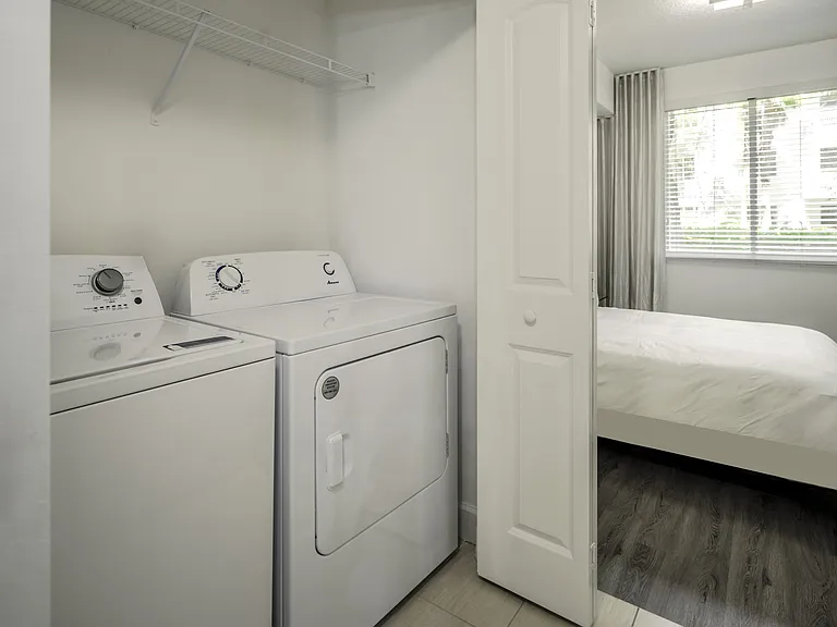 In Home Washer and Dryer