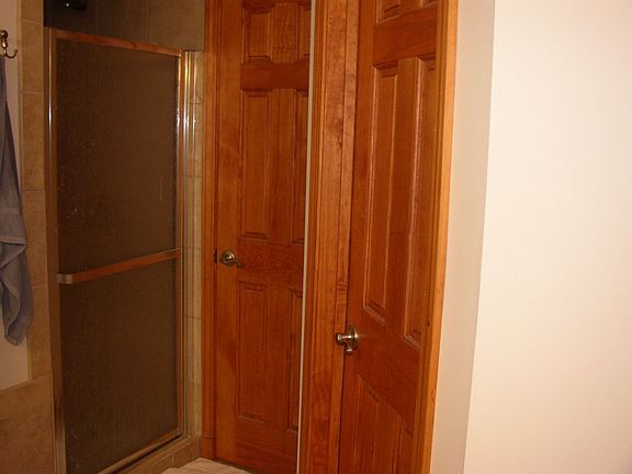Separate Shower/Toilet room with walk-in closet/ master bath
