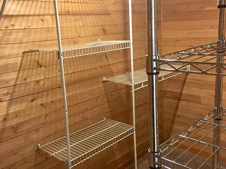 Walk in cedar closet room!