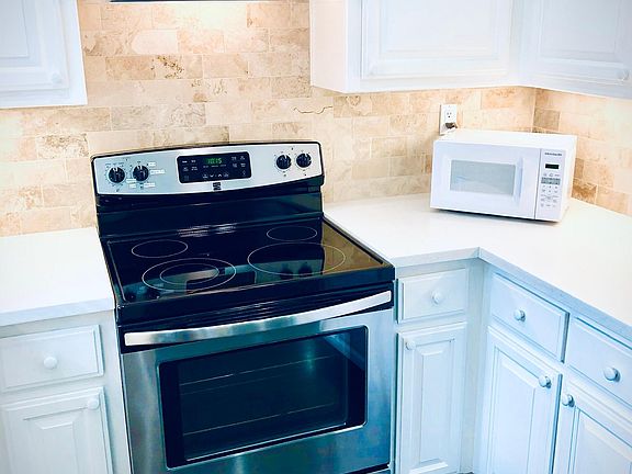 Kitchen Stove and microwave