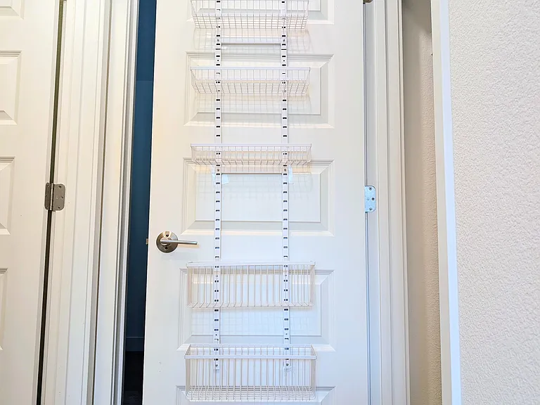 Featuring a upgraded 6-tier shelving unit, it easily stores your vacuum, heavy coats, and gear.