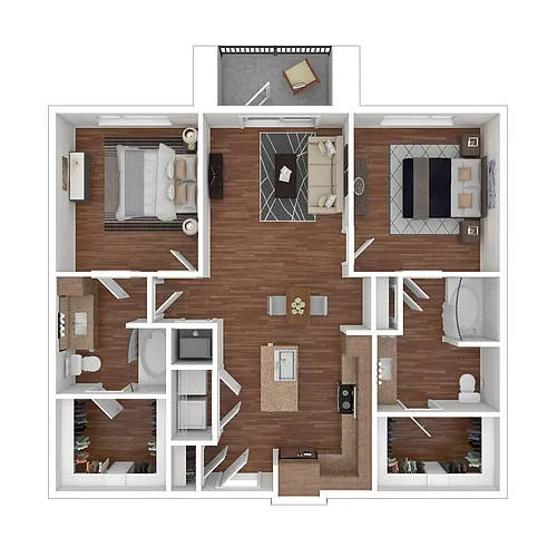 Floor plan B2