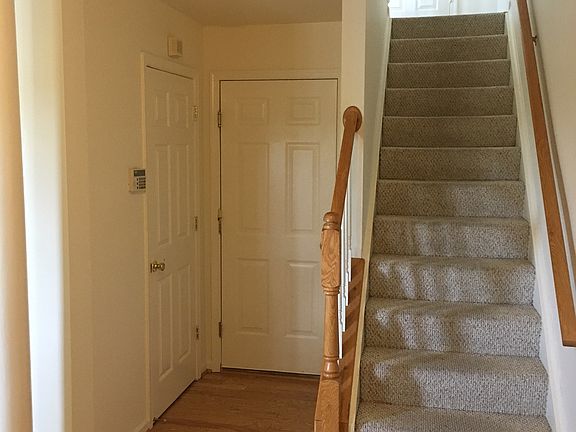 Entrance; rear door to garage