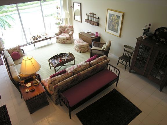 View of Living Room from Loft/Office