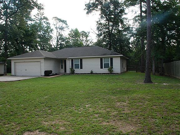 Back yard is much larger than fenced area.