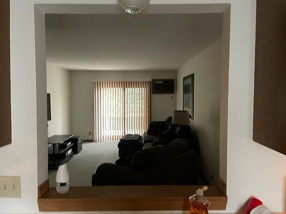 living room walk out patio