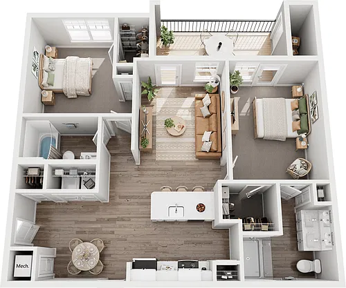 Floor plan The Hudson