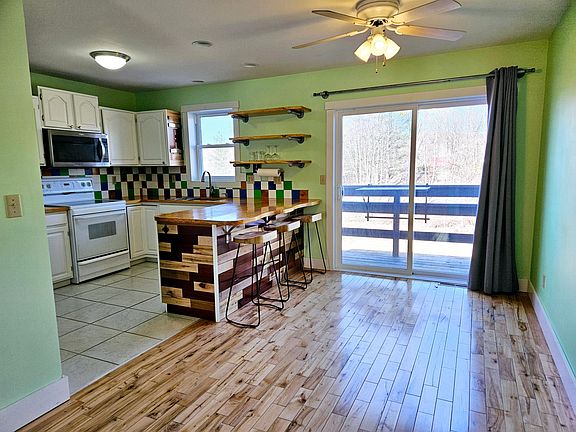 Dining Area and Back Balcony.