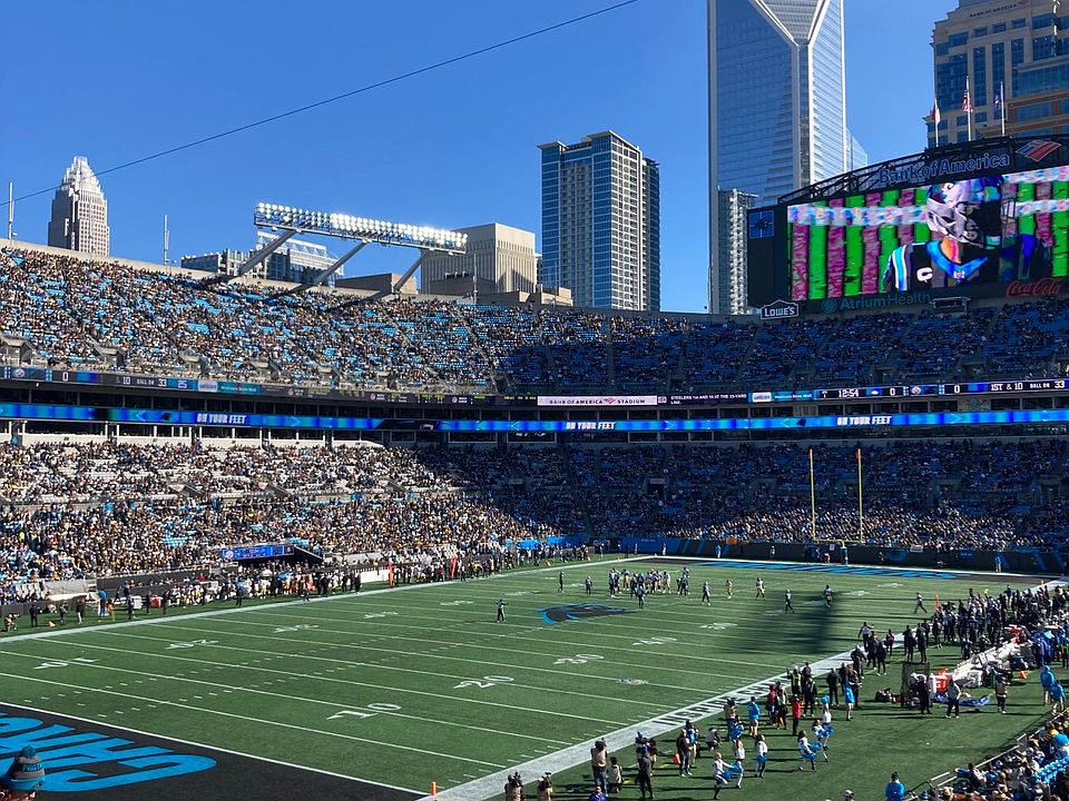 Walking distance to Bank of America Stadium