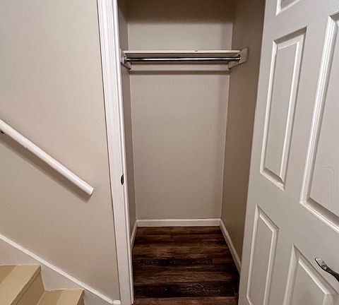 Front door closet