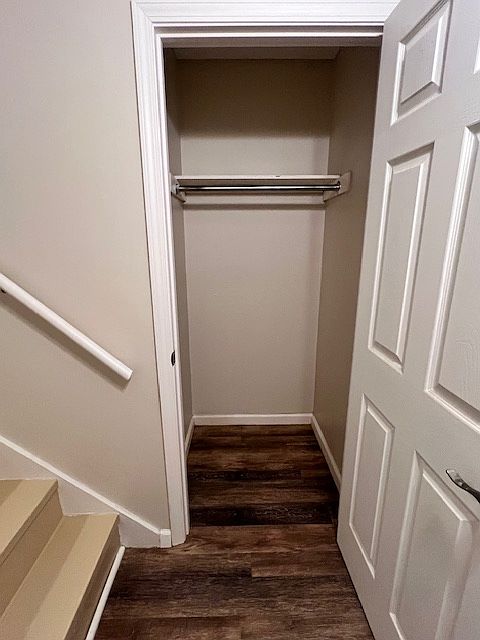 Front door closet