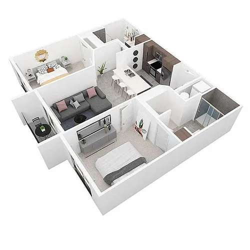 Floor plan B-1
