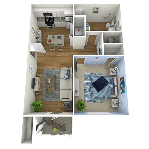 Floor plan Azalea Accessible
