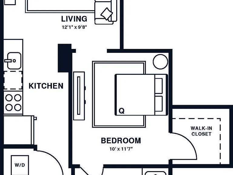 A3U | 1X1 | 518 SQ FT A3U | 1X1 | 518 SQ FT