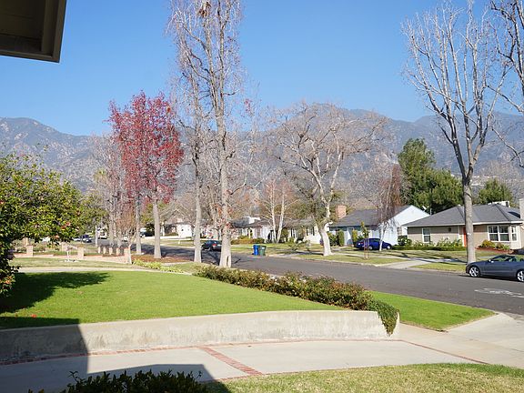 view from front porch