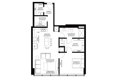 Floor plan The Kim