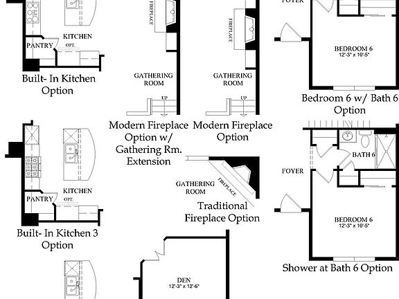 First Floor Options