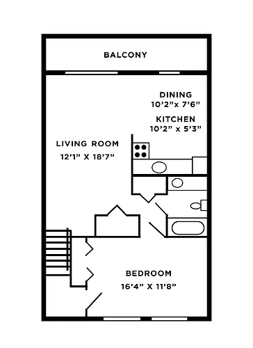 Floor plan A1R