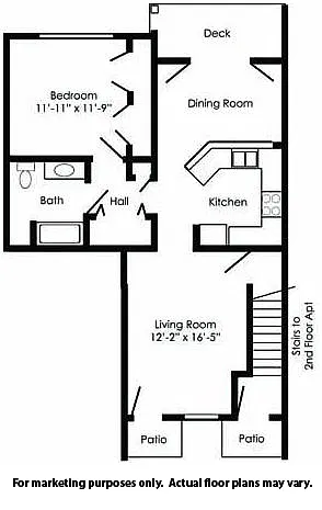 Floor plan Willow